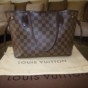 💯%Authentic Louis Vuitton Neverfull  Ebene Pm
