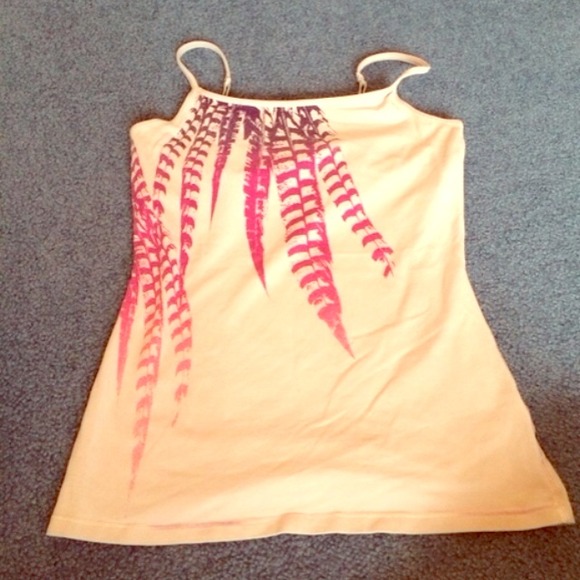 Pink and purple palm tank