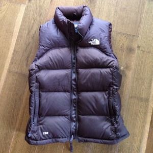North Face puffy vest