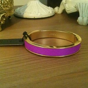 RESERVED J Crew snakeprint gold cuff bracelet NWT