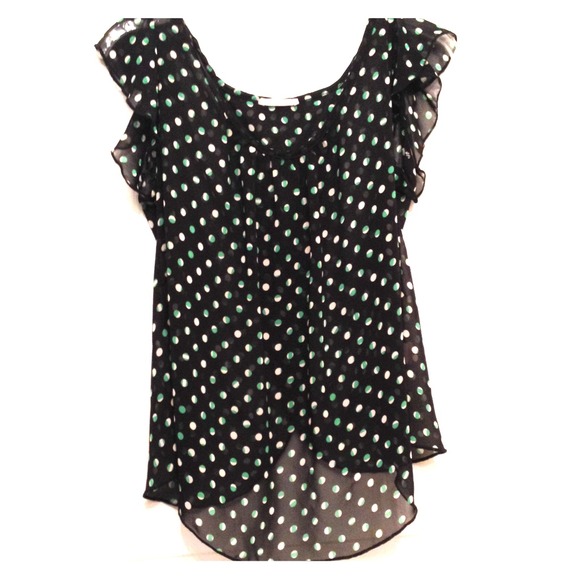 Cute size small sheer top