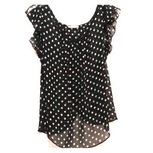 Cute size small sheer top