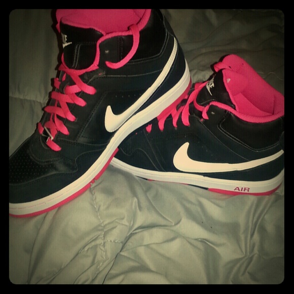Nike Hot Pink High Tops 9.5