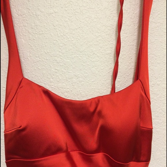 Cache red cocktail dress - Picture 2 of 4