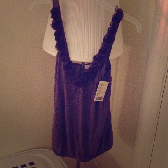 Purple floral tanktop kimchi blue