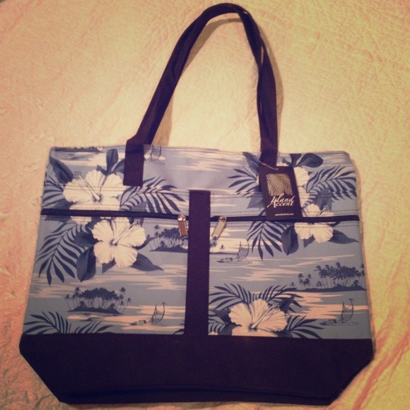 Brand New Hawaiian Nylon Tote Bag