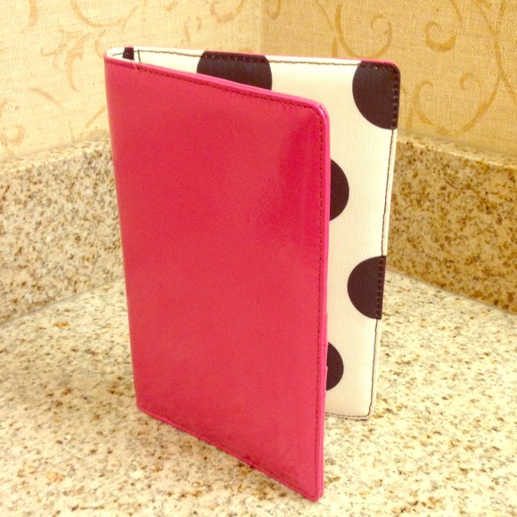 kate spade Accessories - Kate Spade Pink Patent Leather Organizer
