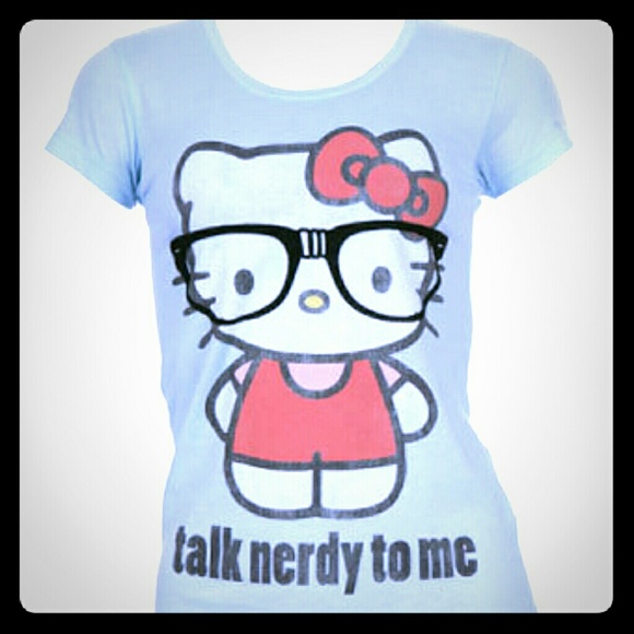 Hello Kitty "Talk Nerdy To Me" T-Shirt