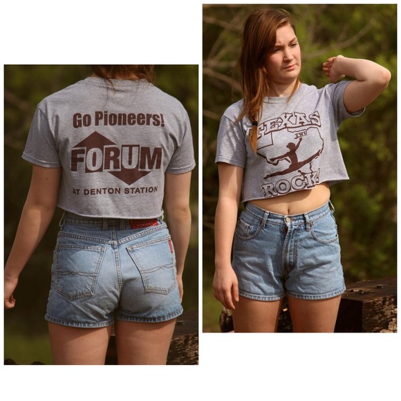 Lucky Brand denim high-waisted shorts