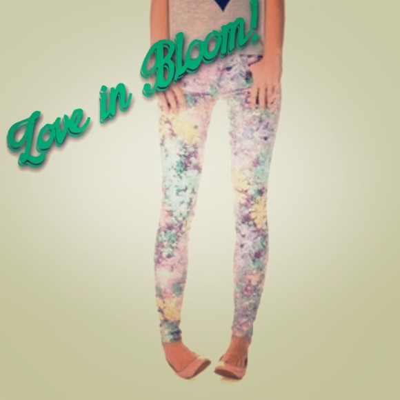 Flirty Floral Ashley Jeans