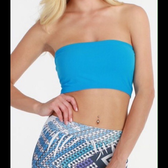 Blue Splash Soft Bandeau One Size - Picture 1 of 2