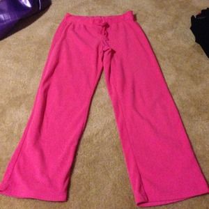 Old navy pink fleece pajama pants