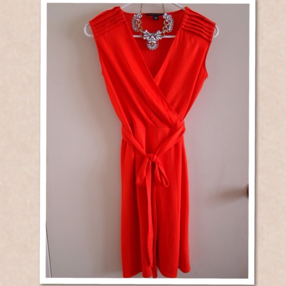 Banana Republic Orange Dress XSP