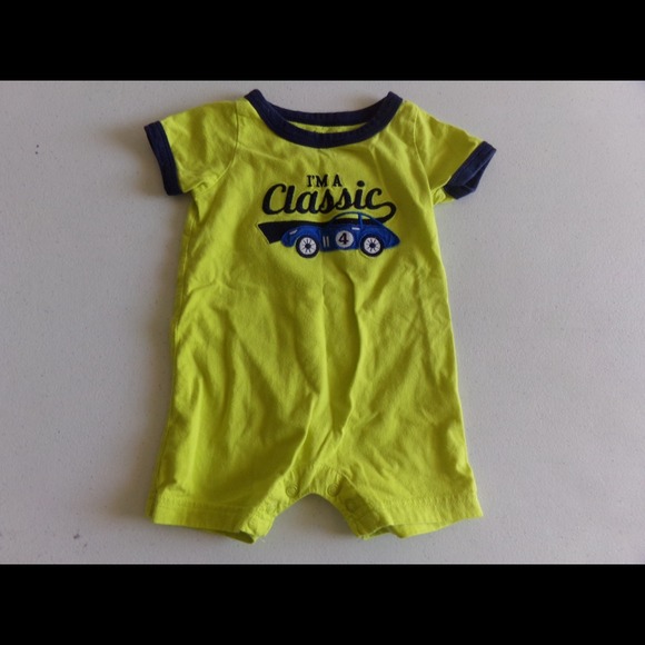 SOLD Carter's 6M Car Romper SOLD