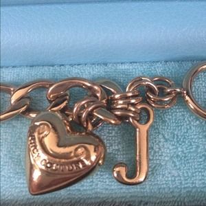 Gold Juicy Couture charm bracelet