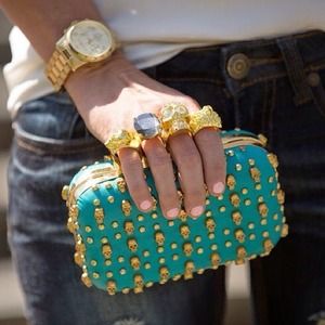 Emelio Frank Bags - ◼️BLACK FRIDAY SALE◼️NWT Emelio Frank Skull Clutch Emelio Frank Bags - ◼️BLACK FRIDAY SALE◼️NWT Emelio Frank Skull Clutch