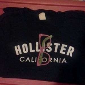 Dark blue Hollister shirt