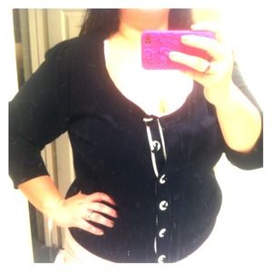 Thin button up jacket 💛🍬💛