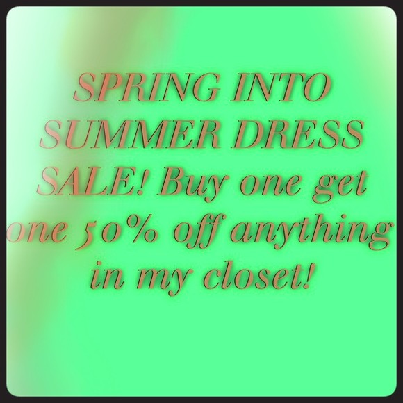 Dress sale!