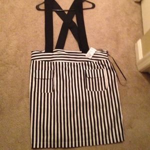 Black and white stripe jumper