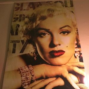 Marilyn Monroe Picture Board Poster