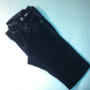 HOLD Skinny Black Denim Miss Me's