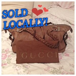 SOLD!!Authentic medium Gucci bag