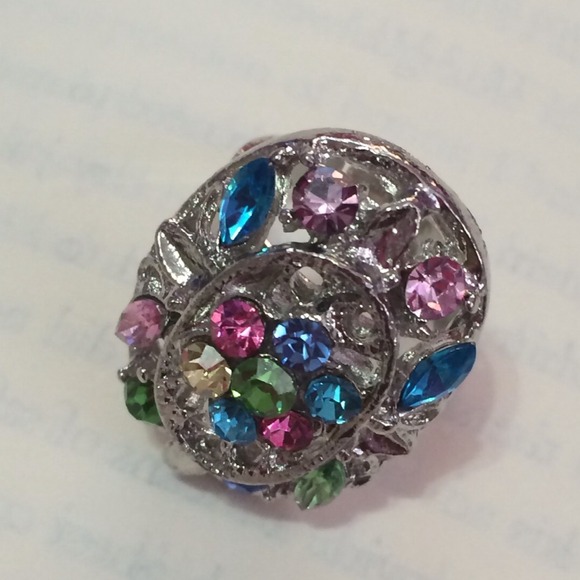 Multicolored Stone Ring - Picture 2 of 4