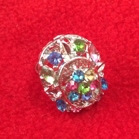 Multicolored Stone Ring - Picture 4 of 4