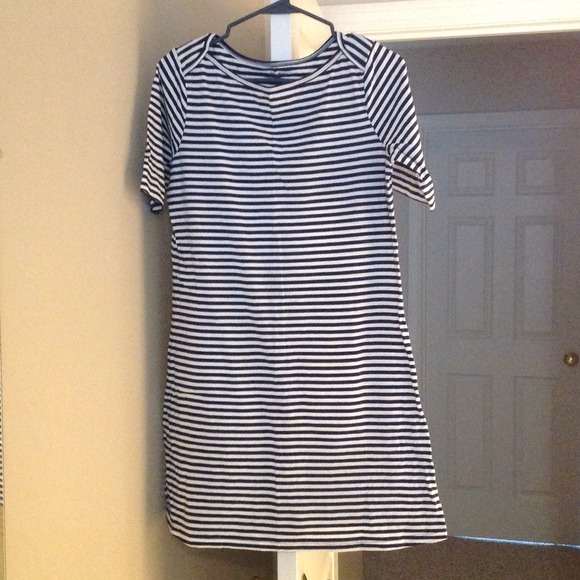 Striped t-shirt dress from Old Navy