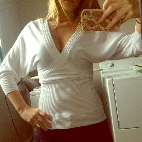 Bebe cable knit sweater.