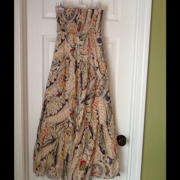 American Eagle Strapless Dress