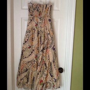 American Eagle Strapless Dress