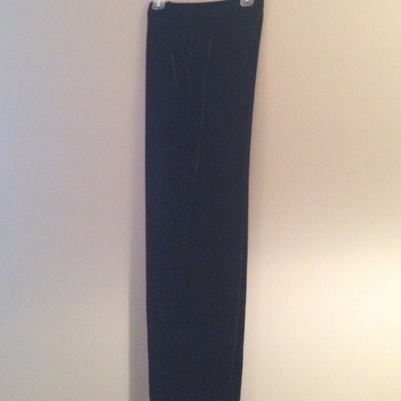 💜REDUCED💜Like New black velvet dress pants