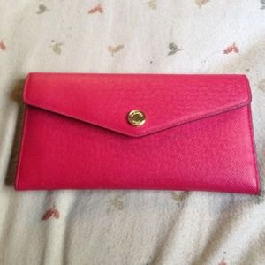 Hot Pink MICHAEL KORS Envelope Wallet