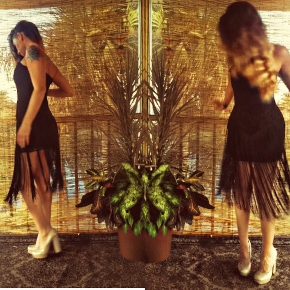 Vintage Swinger Dress Circa 80's - Picture 2 of 4