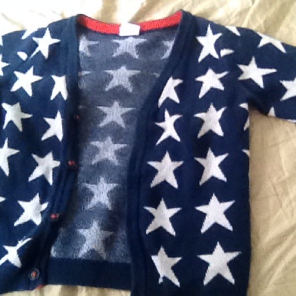 🌟Kids Blue and white star cardigan 🌟