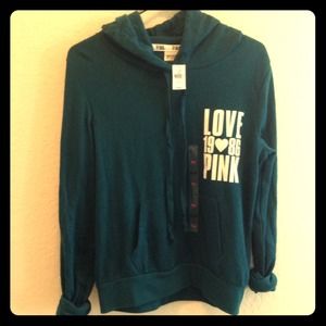 VS-green Love Pink hoodie