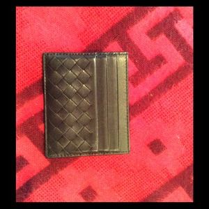 Authentic Bottega Veneta card holder.