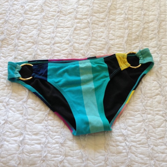 Multi Color Xhilaration Swim Bottoms