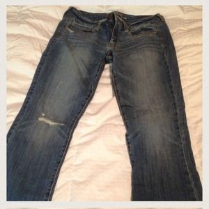 AE skinny kick jeans