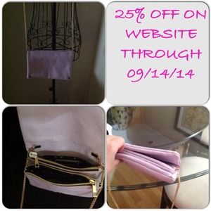 SOLD/ NWT Lavender Crossbody.