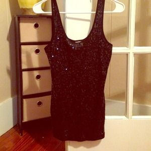 NWOT sequin tank
