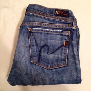 Citizens of Humanity Low Waist Flare "Ingrid #002"