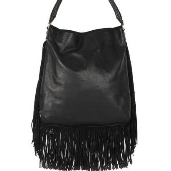 Tory Burch Fringed Leather Bag