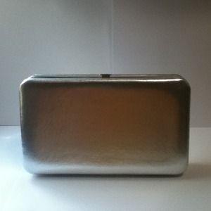 Silver clutch/wallet
