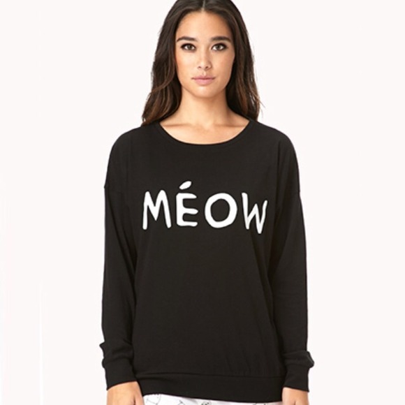 "Meow" graphic lingerie top. - Picture 2 of 3