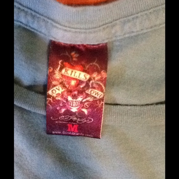 🚫SOLD🚫🌺Ed Hardy top🌺 - Picture 3 of 3