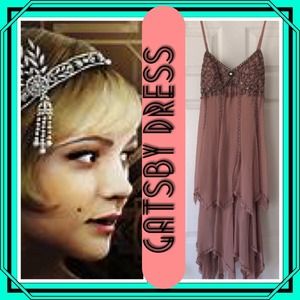 Sue Wong beaded gatsby style dress