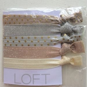 BRAND NEW - KITSCH FOR ANN TAYLOR LOFT HAIR TIES.